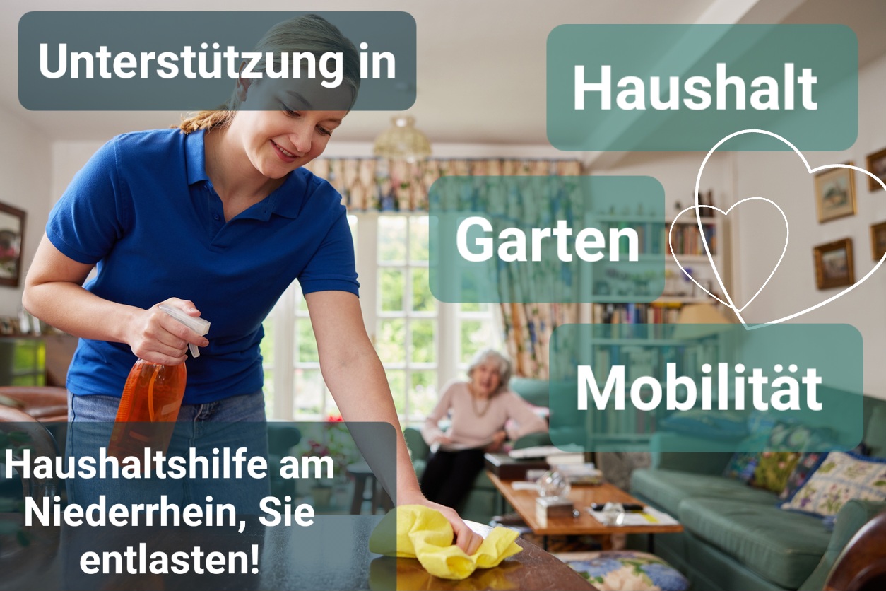 Haushaltshilfe in Moers, Duisburg, Kamp-Lintfort