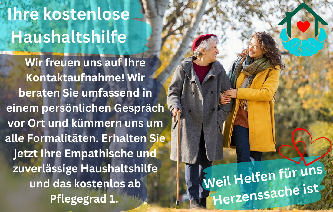 kostenlose Haushaltshilfe