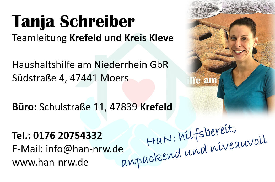 Haushaltshilfe Krefeld, Teamleitung